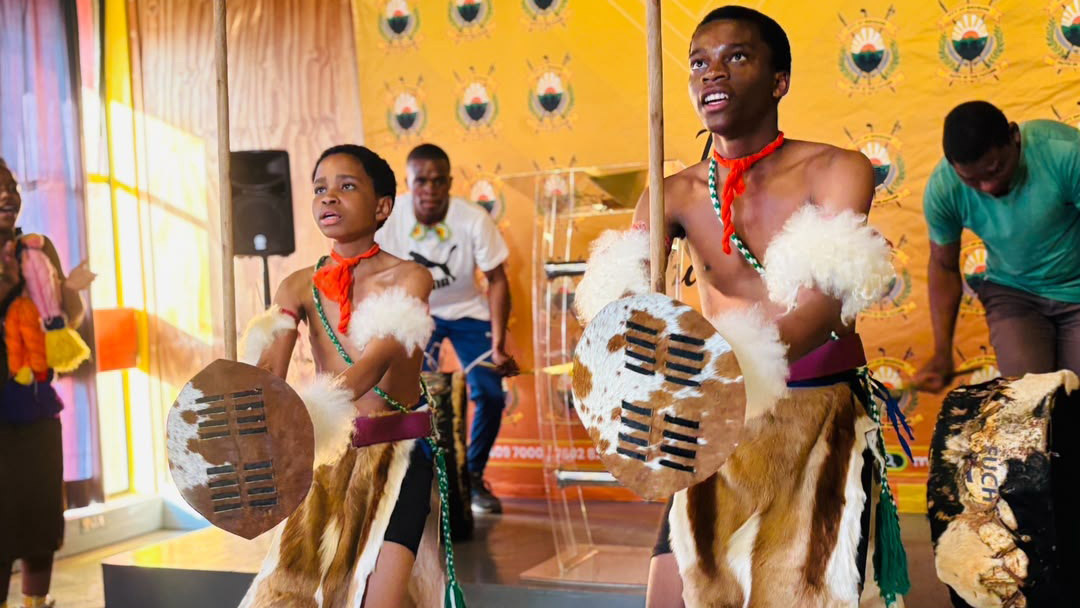 The 2026 GLA Programme ambassadors entertained guests with a traditional cultural performance, showcasing some of the cultural presentations they will share during their visit to Texas.
